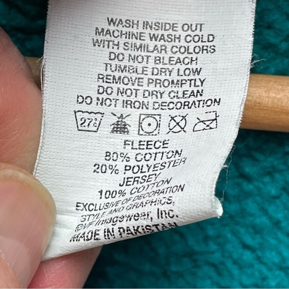 MIAMI Dolphins NFL Team Apparel Green Full Zip Hoodie Size Medium - Picture 5 of 11